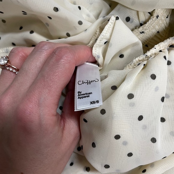 American Apparel chiffon skater skirt, size XS/S. - Picture 5 of 7